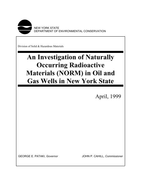 Global Naturally Occurring Radioactive Material NORM Disposal Waste Management Market