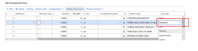 Dynamics 365 directly derived planned orders