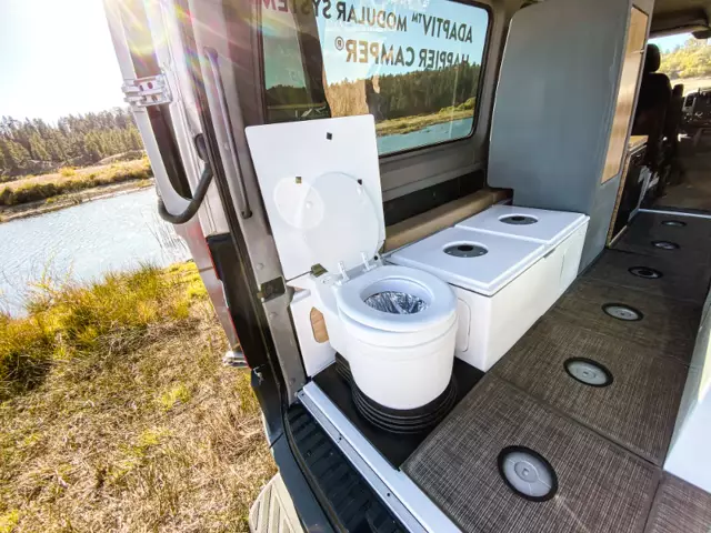 Optional upgraded cubes include a kitchenette with a sink and electric pump, toilet cover, bar top, and ice box. There's also a different kitchen cube with a pull-out fridge, stove, and sink. Optional upgraded cubes include a kitchenette with a sink and electric pump, toilet cover, bar top, and ice box. There's also a different kitchen cube with a pull-out fridge, stove, and sink.