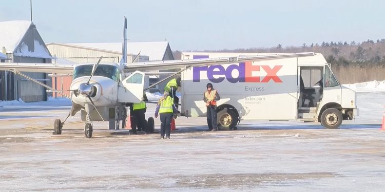 Busy time of year for air cargo
