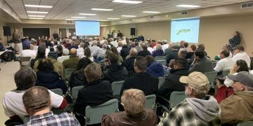 Application for warehouse complex off U.S. 322 receives tough scrutiny from residents