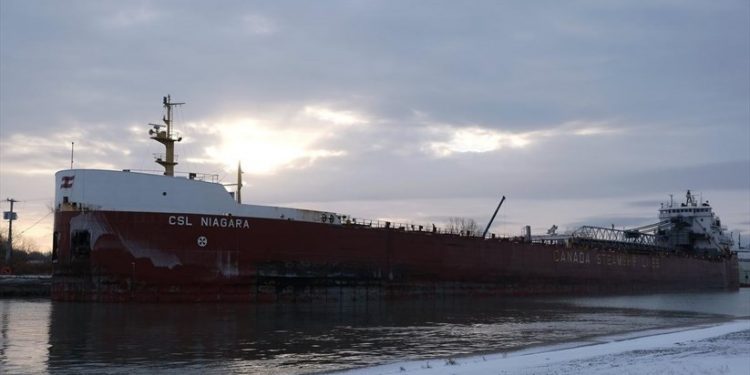Cargo shipments on seaway down 6.4%
