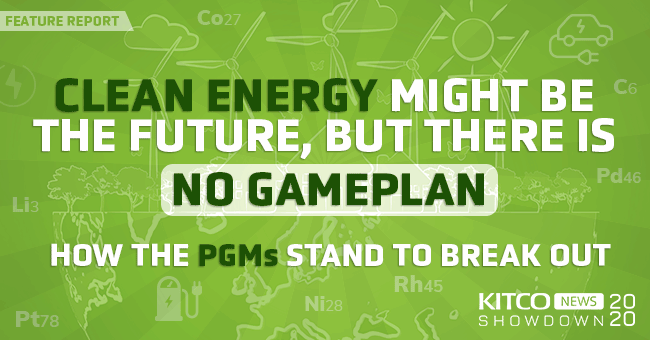 Clean energy might be the future, but there is no game plan – how the PGMs stand to break out