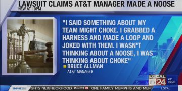Former warehouse employees sue AT&T, claiming a white supervisor threw a noose at a black manager | WATN