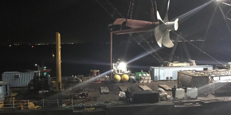 Cargo ship off Georgia coast prepped for removal