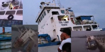 Cargo ship capsized, sank along berth, Indonesia, VIDEOS – Maritime Bulletin