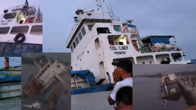 Cargo ship capsized, sank along berth, Indonesia, VIDEOS ā Maritime Bulletin
