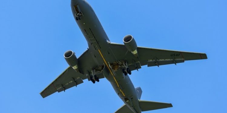 The KC-46 is back to carrying cargo and passengers