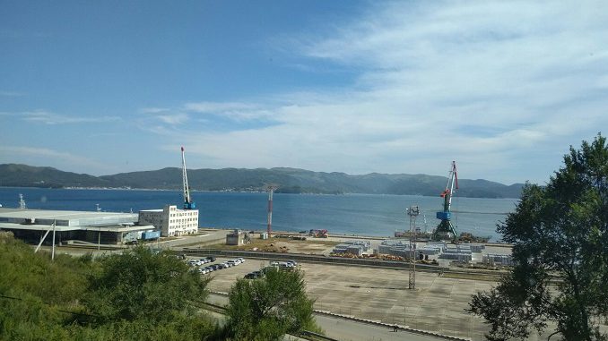 Zarubino is a rapidly developing sea port on the Russian Far East