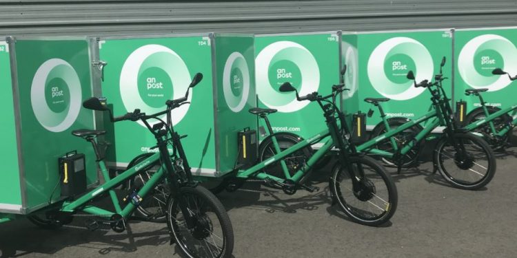 Ireland’s An Post to roll out electric cargo bike fleet with GreenAer