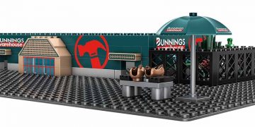 Bunnings Releases Lego-Style Replica Building Block Set