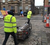 Edinburgh businesses offered cargo bikes during tram works