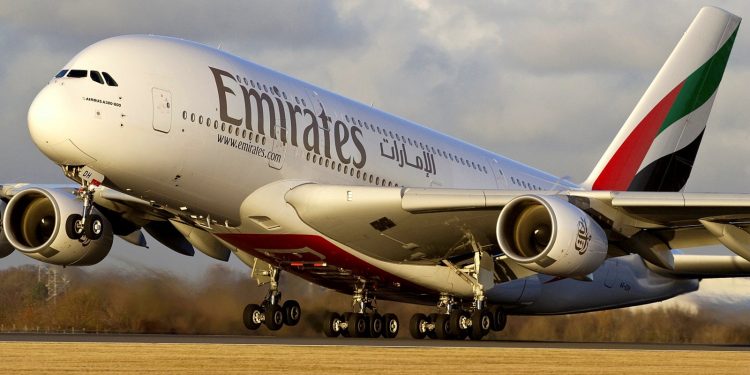 Emirates air cargo from Zim up 60%
