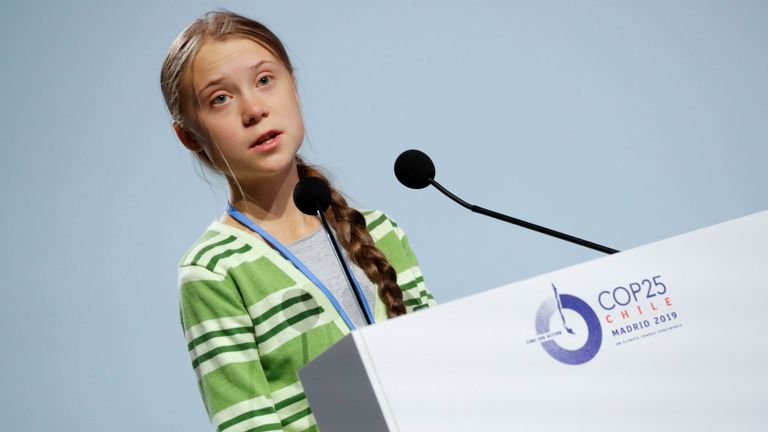 Greta Thunberg said political leaders are misleading the public by holding negotiations that are not leading to real action