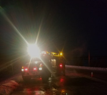 trailer fire c