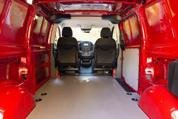2019 Mercedes-Benz Metris rear cargo