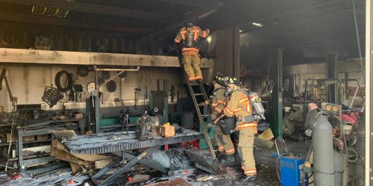TMFPD: Quick Knockdown of Hidden Valley Country Club Warehouse Fire – KTVN Channel 2