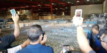 Official fired after storm supplies found in warehouse