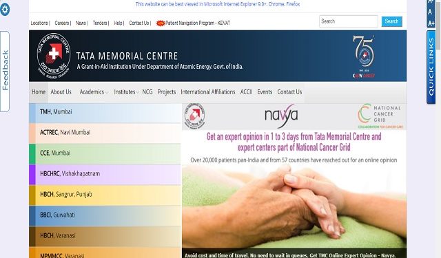 Apply Online for 18 Non Medical in Homi Bhabha Cancer Hospital Posts