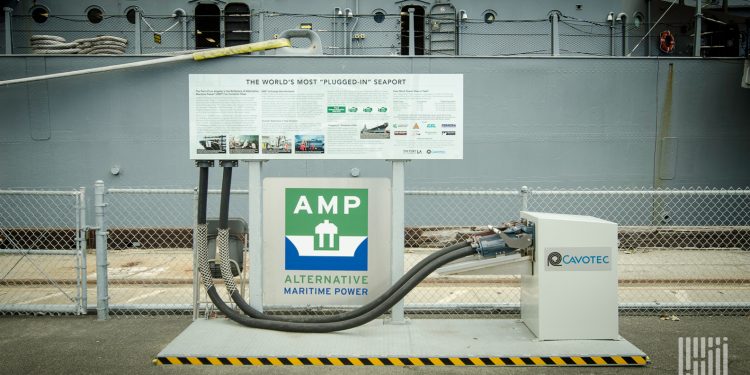 California plans to expand rules requiring ships to use shore power