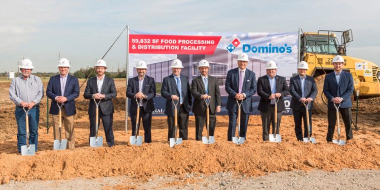 Domino’s breaks ground on new supply chain center | 2020-01-09