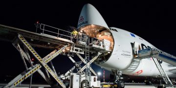 First Jumbo Jet arrives at BUD Cargo City | The Budapest Business Journal on the web
