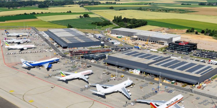 Air cargo slump does not stop Liege