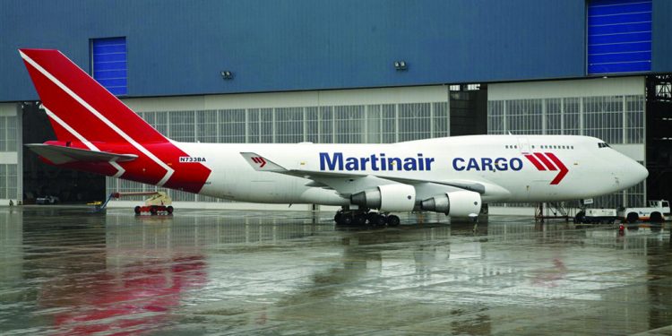 Contraband seized from Martinair Cargo freighter