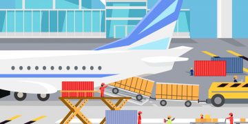 The top 20 busiest airports in the world by cargo handled