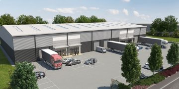 Work underway on industrial warehouse scheme
