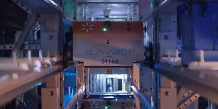 Walmart unveils robot-run warehouse to whisk food to your car