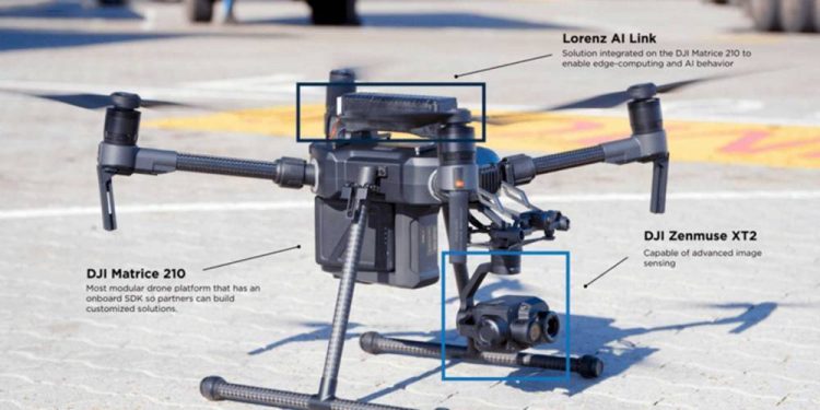 Drones Used To Track Cargo Trailers at Danish Ports