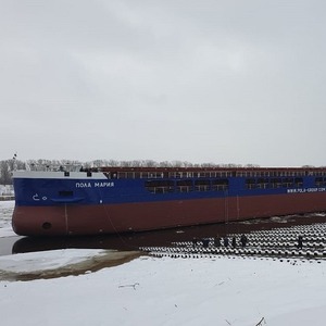 Krasnoye Sormovo shipyard launches dry cargo carrier Pola Maria of Project RSD59