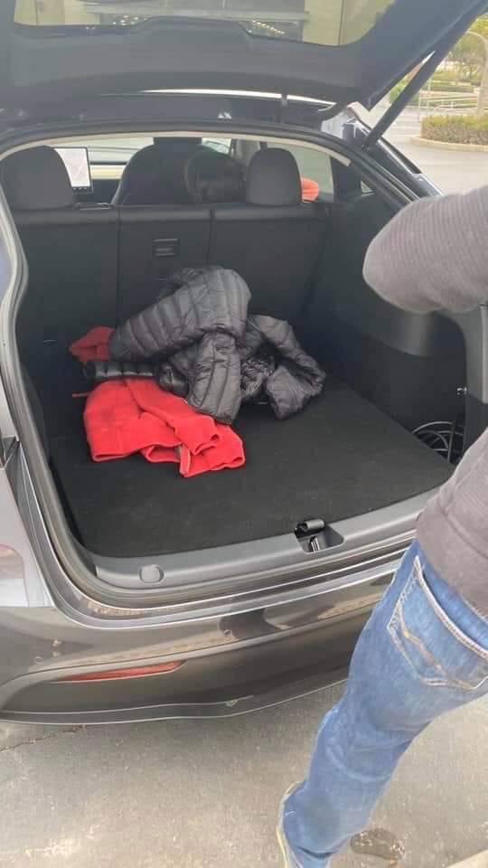Tesla Model Y trunk pictures emerge - showing impressive cargo space
