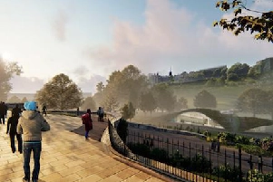 Fundraising is underway to help pay for the new-look Princes Street Gardens even though the project does not have planning permission.