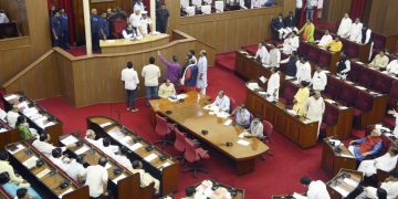 Odisha Assembly Adjourned Amid Oppn Uproar Over Non-Procurement Of Paddy