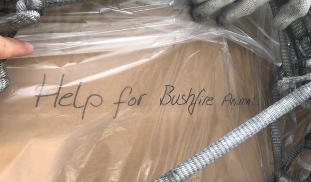 Lufthansa Cargo and ANA Cargo deliver relief supplies to Australia