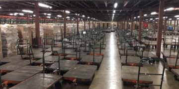 Nutting Warehouse trailers for Grocery Supplier