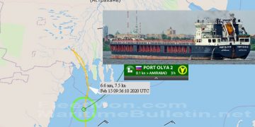 Cargo ship bound for Iran ran aground, Caspian sea – Maritime Bulletin