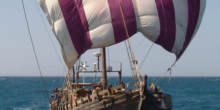 Replica of a 2000-year-old boat makes landfall in Florida after 6,000-mile journey across the Atlantic for #CleanSeas