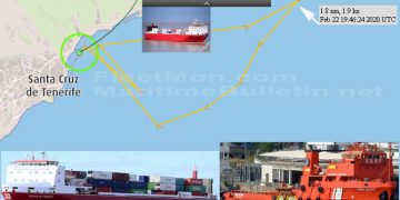Ro-ro cargo ship fire off Santa Cruz de Tenerife – Maritime Bulletin