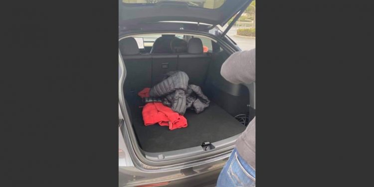 Tesla Model Y trunk pictures emerge – showing impressive cargo space