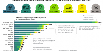 Chart: The Carbon Footprint of the Food Supply Chain – Visual Capitalist