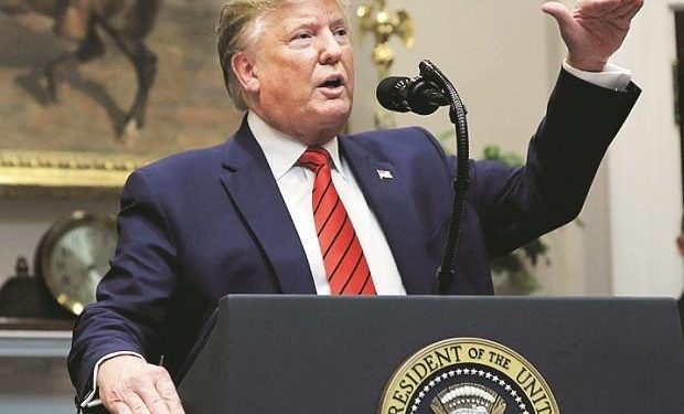 Trump says supply chain ‘intact’ as virus-weary Americans flock to stores