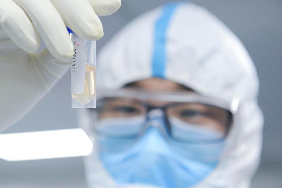 Nucleic Acid Test At Laboratory In Hefei