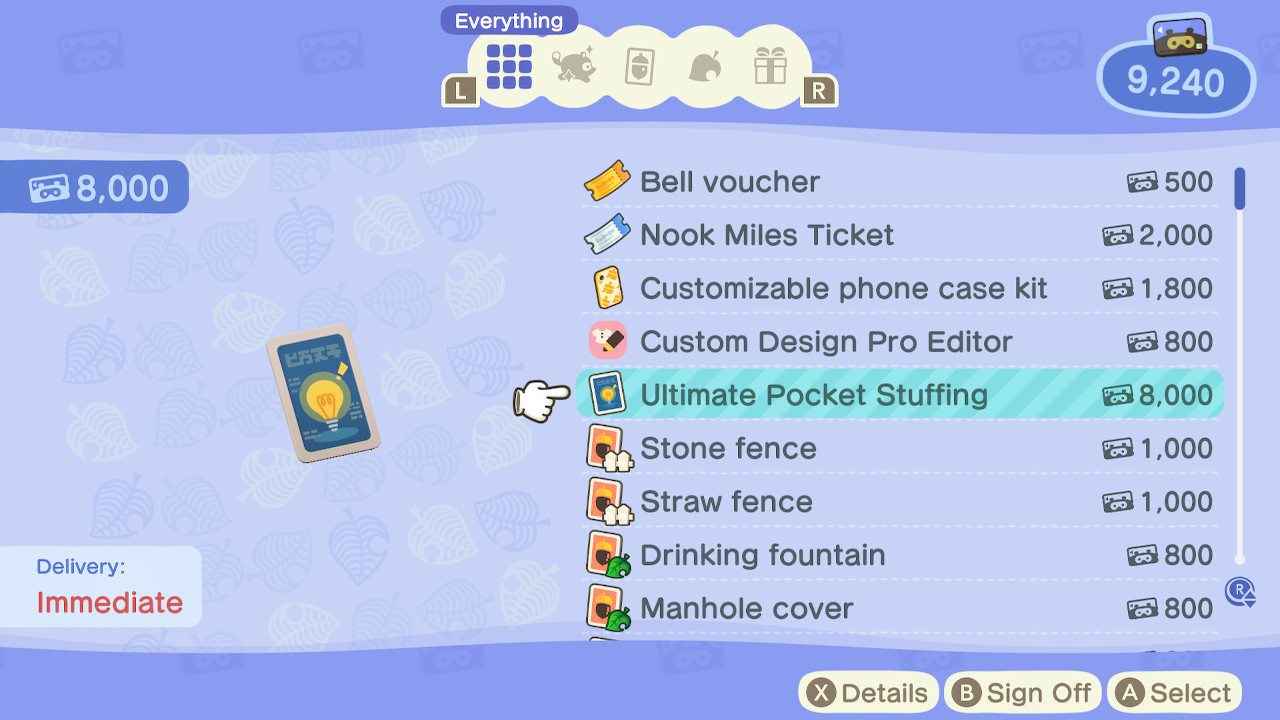 How to increase pocket space - animal crossing: new horizons