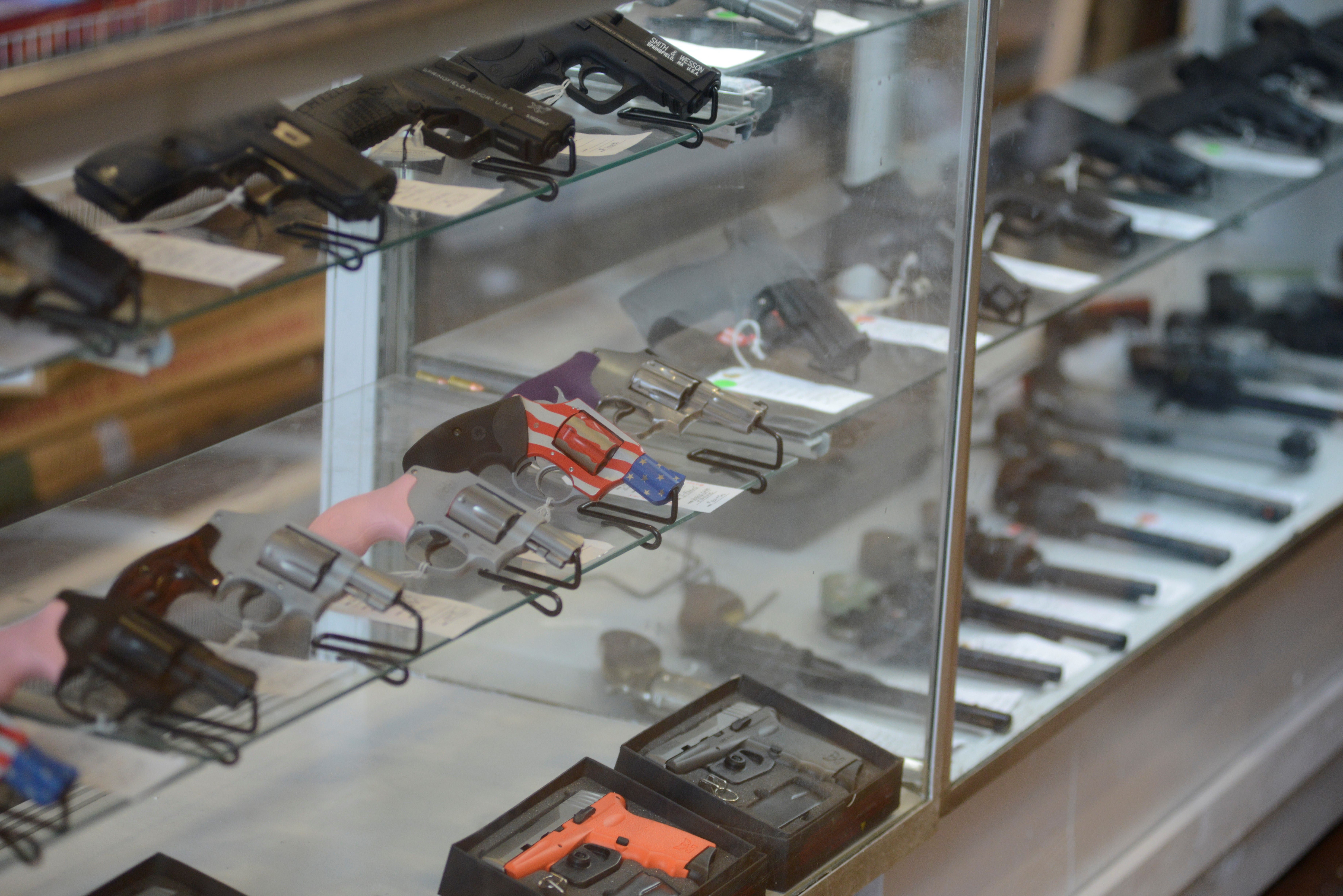 Mansfield Sporting Arms offers a variety of handguns as well as rifles.