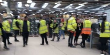 Inside the JD Sports warehouse where ‘thousands’ of people are still working