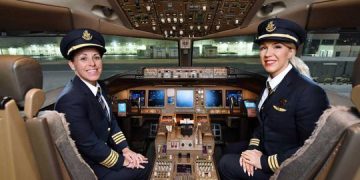 All-women flight deck crew operate multi-stop Emirates cargo flights across four continents