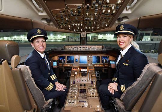 All-women flight deck crew operate multi-stop Emirates cargo flights across four continents